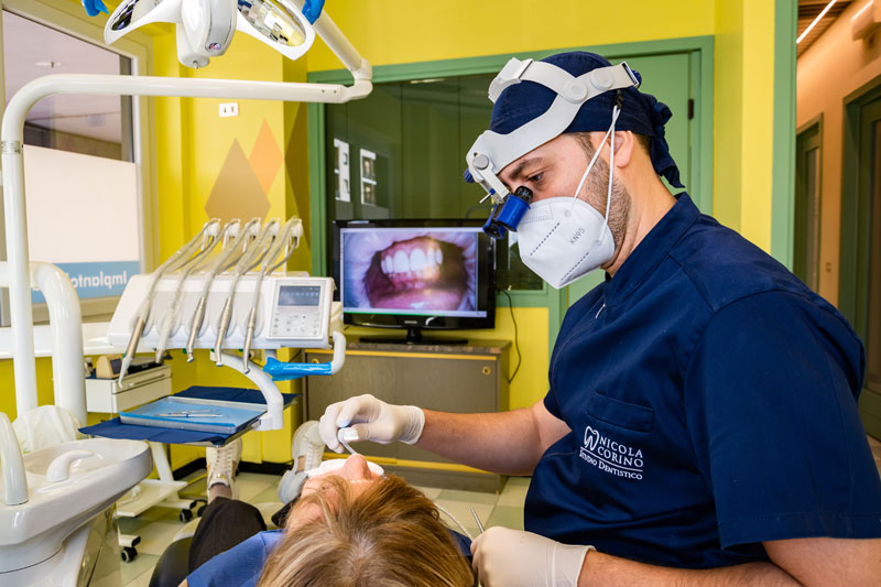 Telecamera intraorale studio dentistico Dott. Nicola Corino